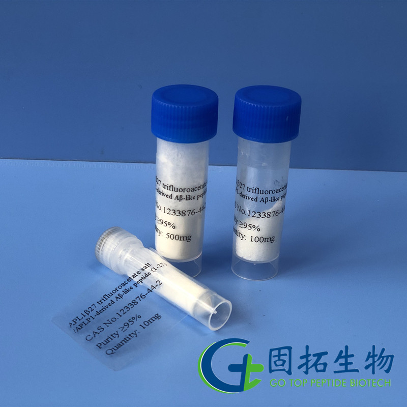 APL1β27 trifluoroacetate saltAPLP1-derived Aβ-like peptide (1-27) CAS NO.1233876-44-2.jpg